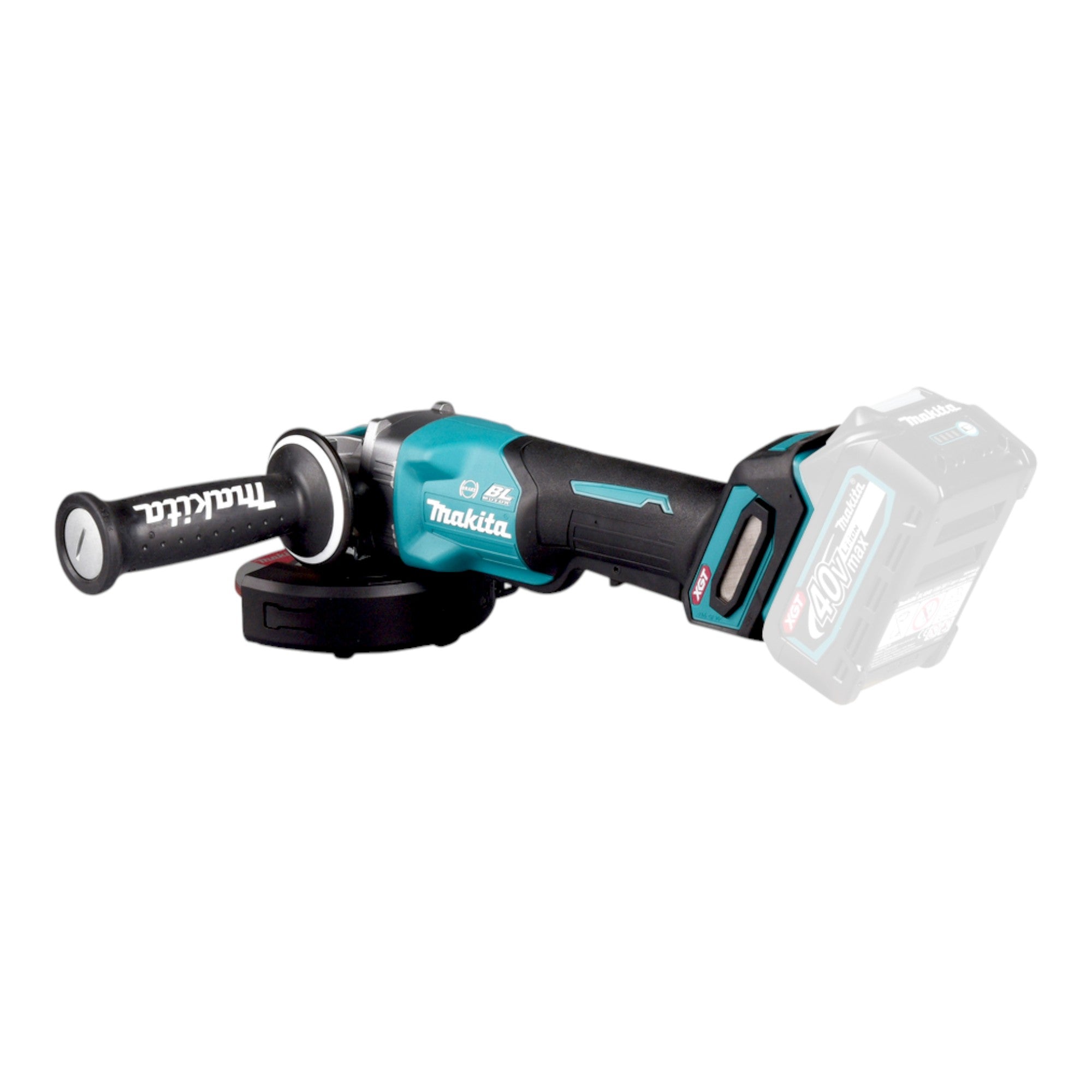 Makita GA 047 GU101 Akku Winkelschleifer 40 V max 125 mm X LOCK Brushless 1x Akku 4 0 Ah Ladegeraet 2 - toolbrothers