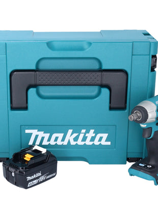 Makita DTW 181 M1J Akku Schlagschrauber 18 V 210 Nm 1/2" Brushless + 1x Akku 4,0 Ah + Makpac - ohne Ladegerät - Toolbrothers