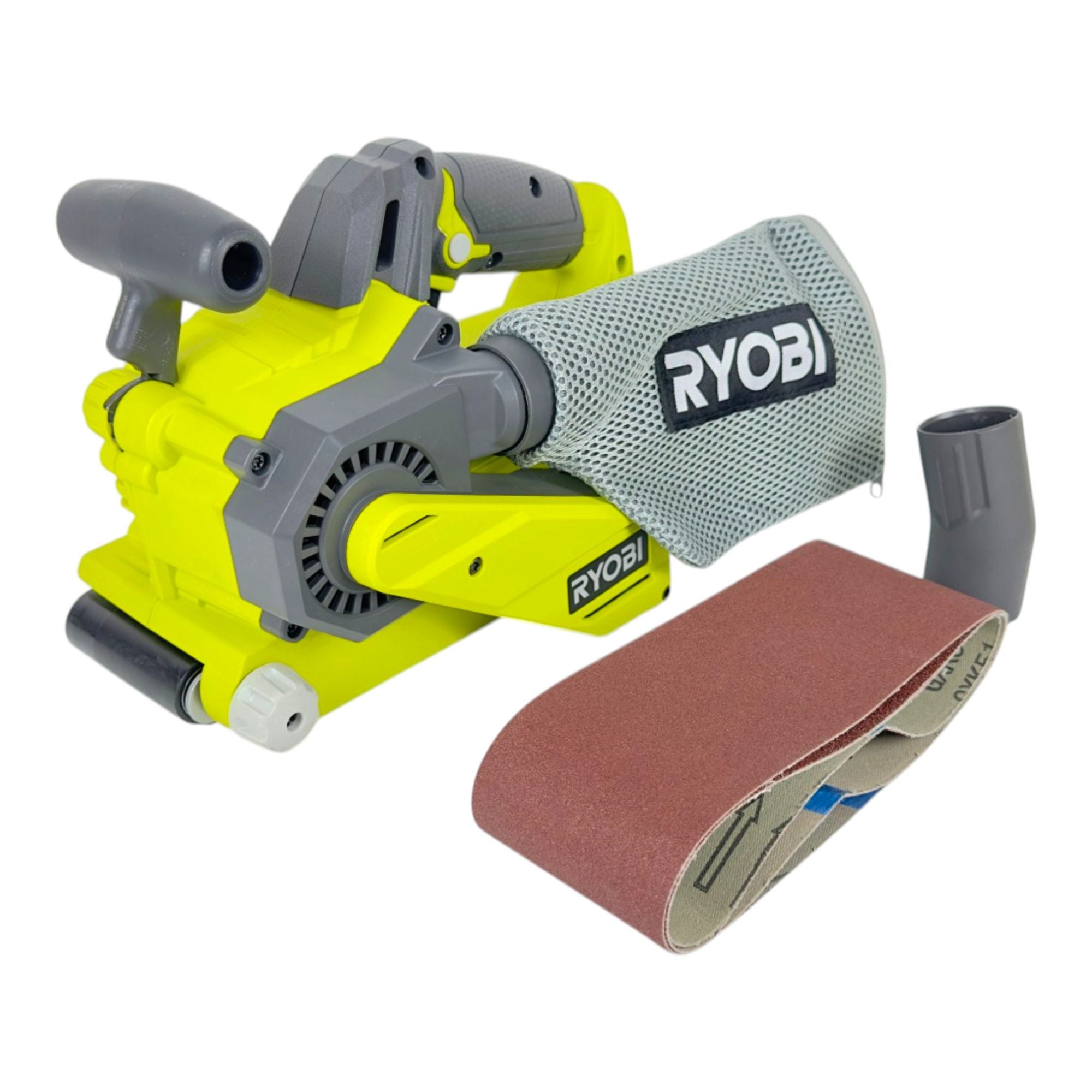 RYOBI R18BS 0 Akku Bandschleifer 18 V 76 x 457 mm 3x Schleifband 5133002916 ohne Akku ohne Ladegeraet 0 - toolbrothers