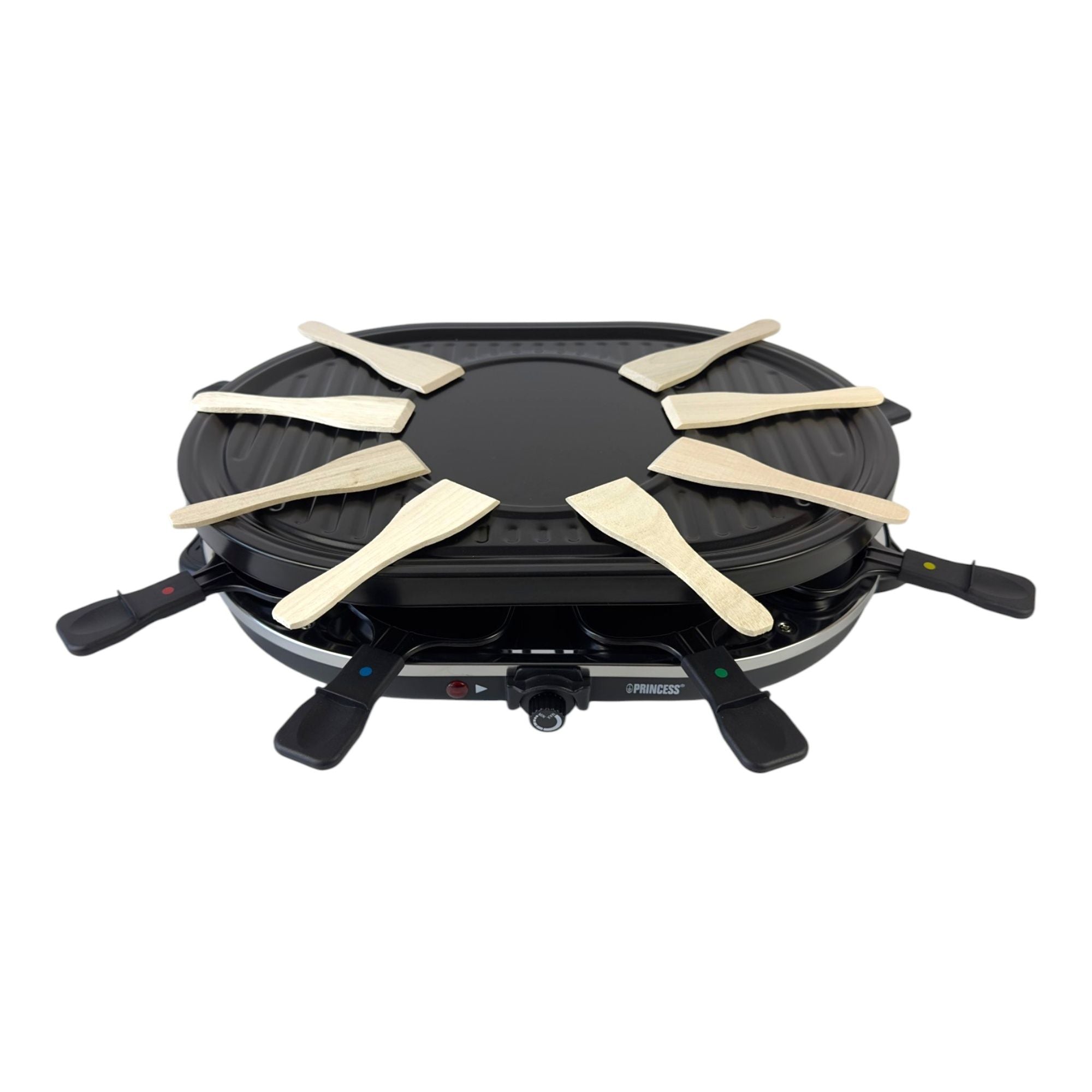 Princess 162700 Raclette 8 Oval Grill Party 1200 W 42 x 30 cm 01 162700 01 001  0 - toolbrothers