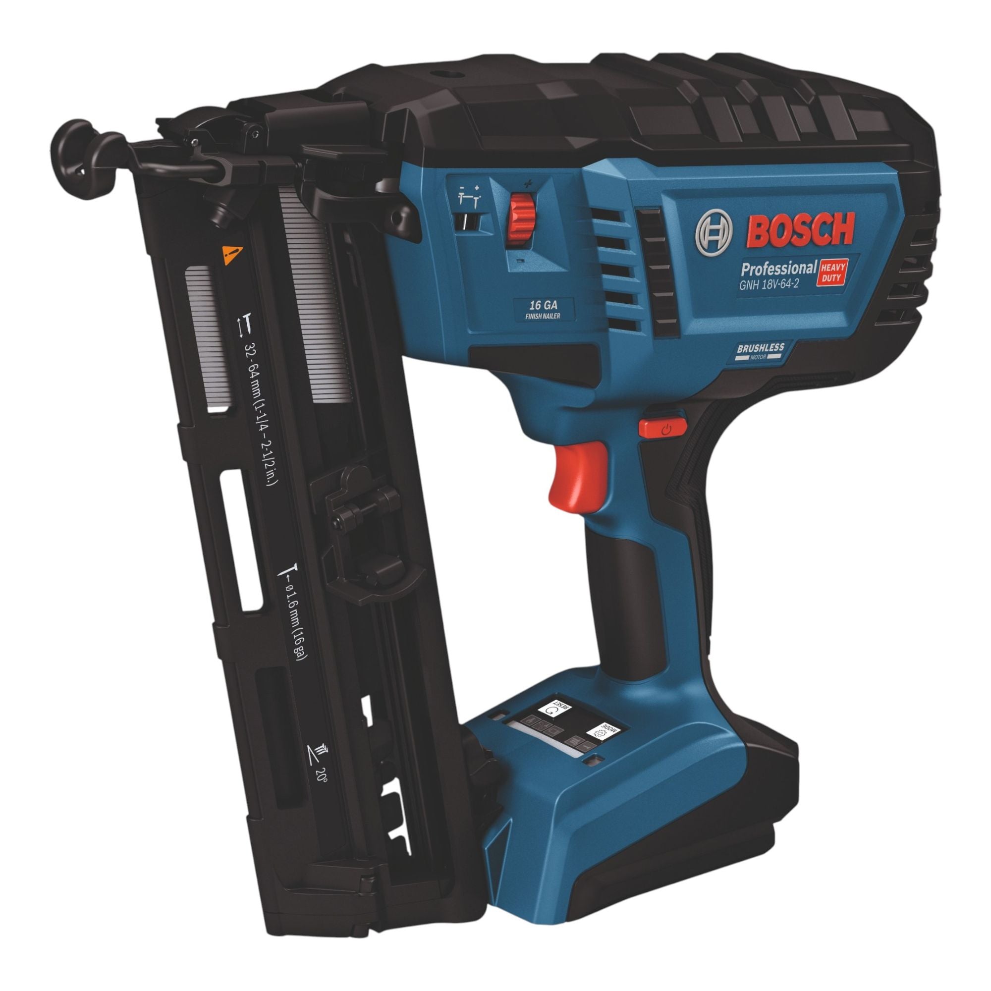 Bosch GNH 18V 64 2 Professional Akku Holznagler 18 V 1 6 x 32 64 mm Brushless 2x ProCORE Akku 8 0 Ah Ladegeraet 1 - toolbrothers