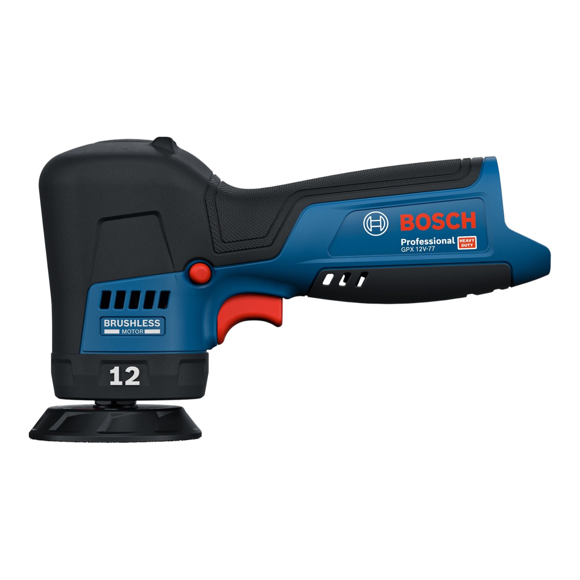 Bosch GPX 12V 77 Akku Polierer 12 V 77 mm Brushless 1x Akku 2 0 Ah ohne Ladegeraet 1 - toolbrothers