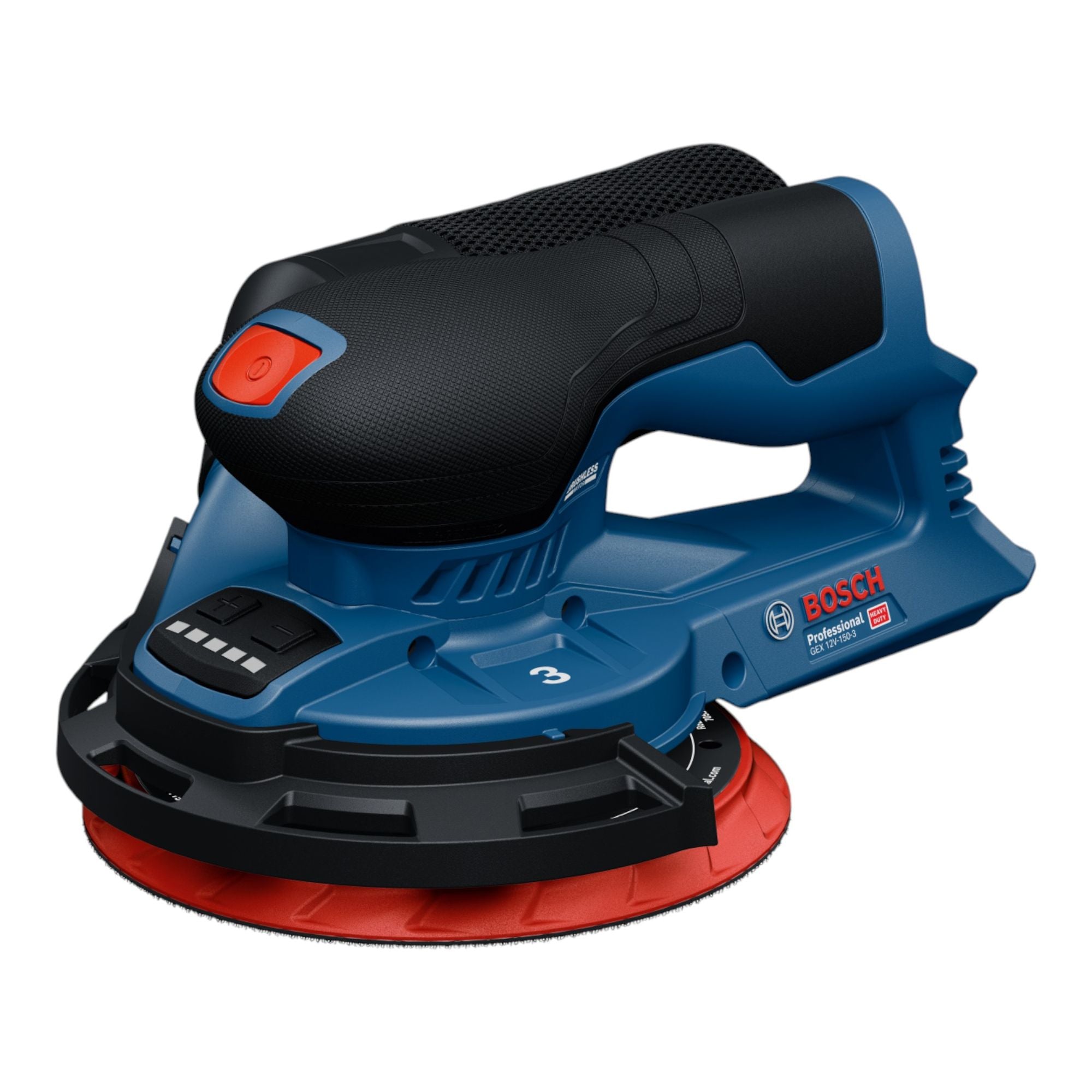 Bosch GEX 12V 150 3 Professional Akku Exzenterschleifer 12 V 150 mm Brushless 2x Akku 2 0 Ah Ladegeraet 1 - toolbrothers
