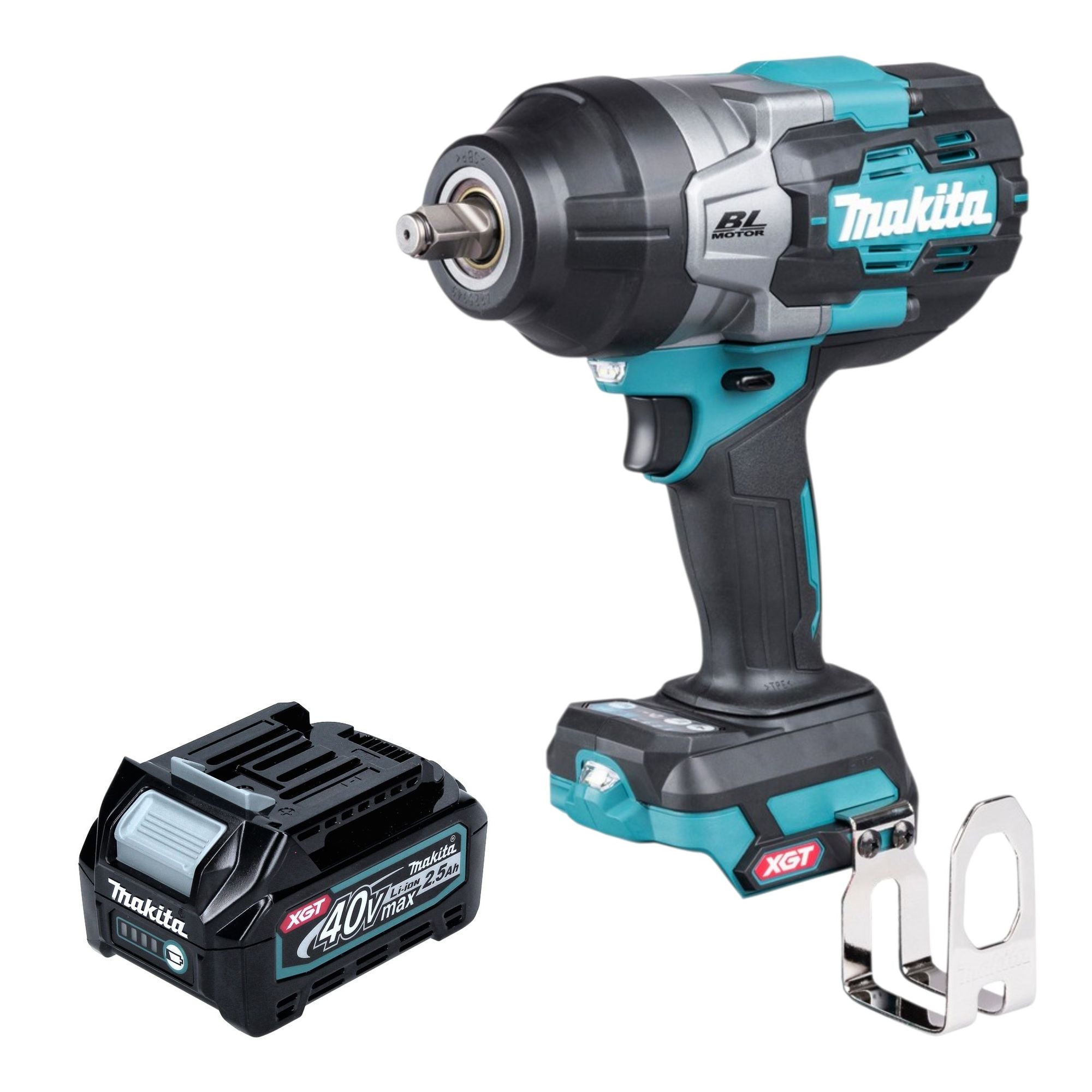 Makita TW 002 GD1 Akku Schlagschrauber 40 V max 2200 Nm 1 2 Brushless 1x Akku 2 5 Ah ohne Ladegeraet 0 - toolbrothers