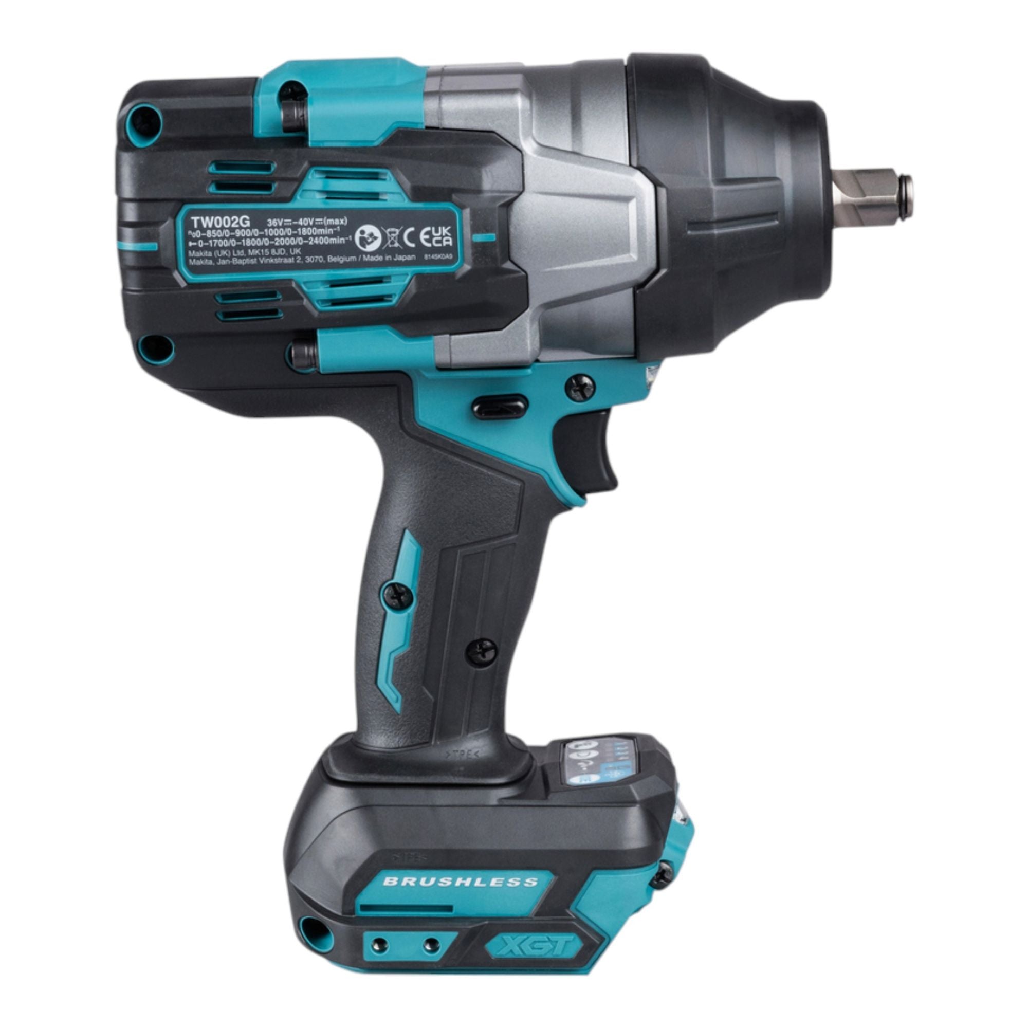 Makita TW 002 GM1 Akku Schlagschrauber 40 V max 2200 Nm 1 2 Brushless 1x Akku 4 0 Ah ohne Ladegeraet 4 - toolbrothers