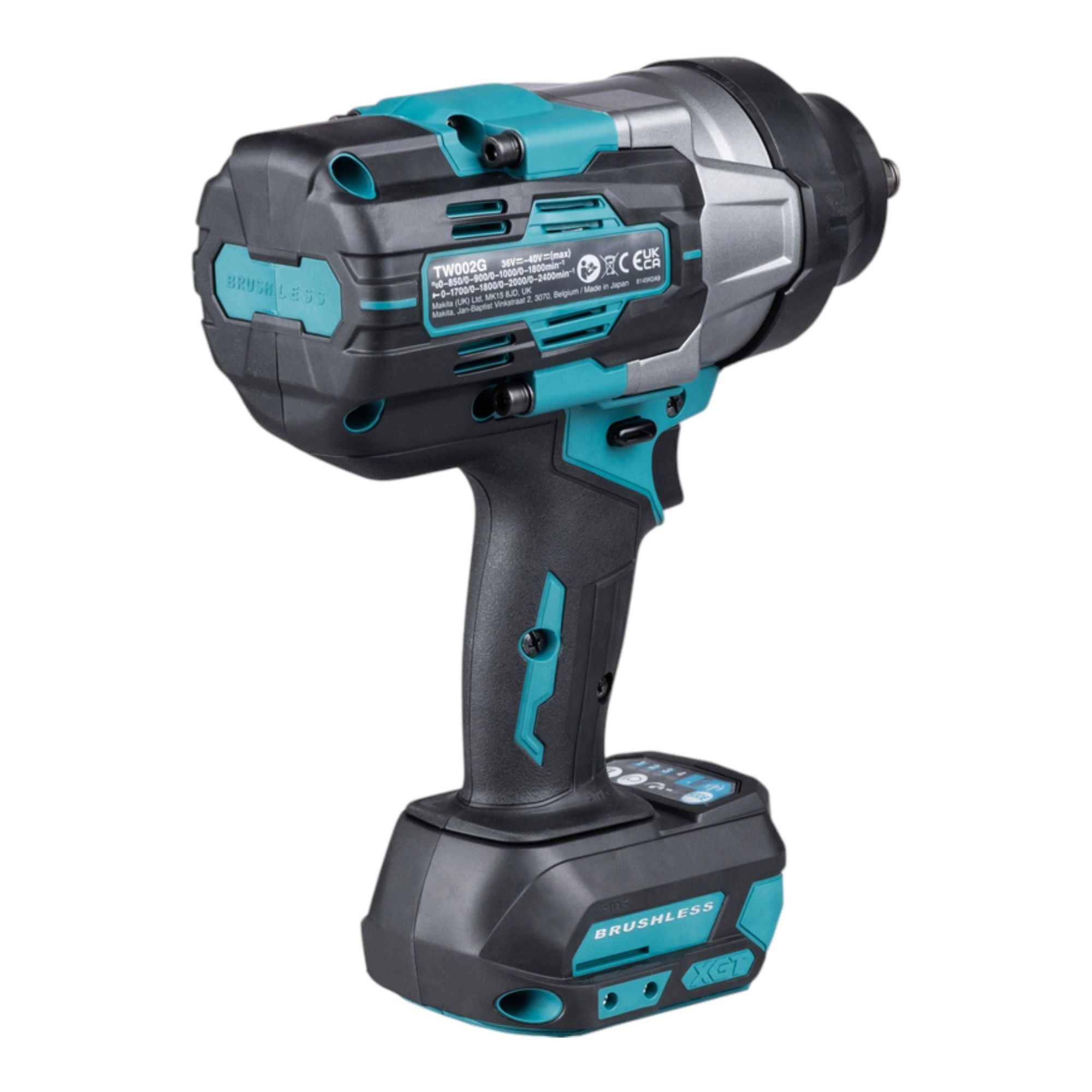 Makita TW 002 GM101 Akku Schlagschrauber 40 V max 2200 Nm 1 2 Brushless 1x Akku 4 0 Ah Ladegeraet 2 - toolbrothers