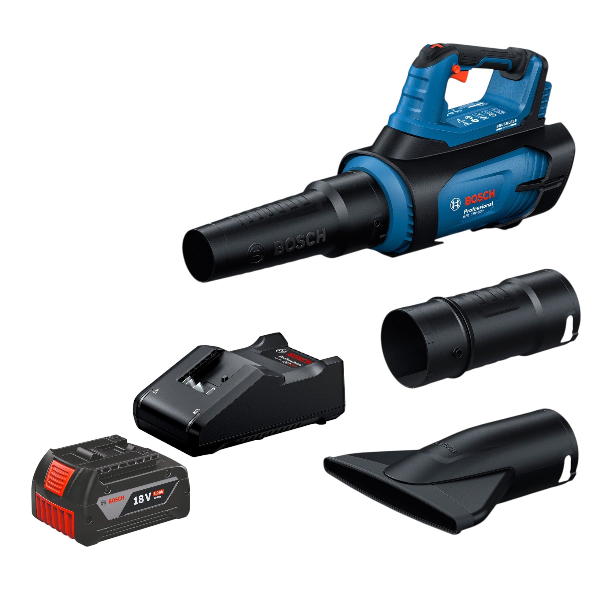 Bosch GBL 18V 800 Professional Akku Geblaese 18 V Brushless 1x Akku 5 0 Ah Ladegeraet 0 - toolbrothers