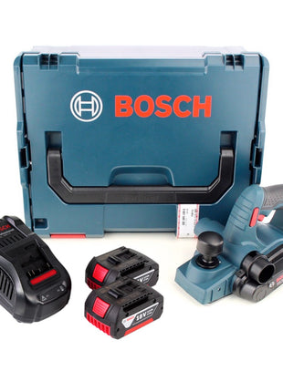 Bosch GHO 18 V-LI Akku Hobel 18V + 2x Akku 3,0Ah + Ladegerät + L-Boxx - Toolbrothers