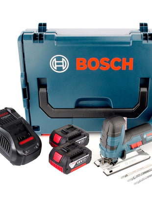 Bosch GST 18 V-LI S Akku Stichsäge 18V + 2x Akku 3,0Ah + Ladegerät + L-Boxx - Toolbrothers