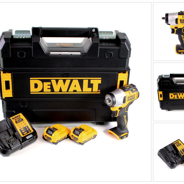 DeWalt DCF 902 D2 Akku Schlagschrauber 12V 168Nm + 2x Akku 2,0 Ah + Lader + Koffer - Toolbrothers