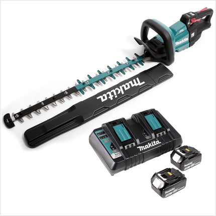 Makita DUH 601 PTE Akku Heckenschere 18V 60cm Brushless + 2x Akku 5,0Ah + Ladegerät - Toolbrothers