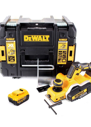 DeWalt DCP 580 NT Akku Hobel 18V 82mm + 1x Akku  4,0Ah + TSTAK - ohne Ladegerät - Toolbrothers