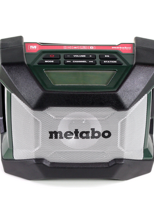 Metabo Akku Baustellenradio R 12-18 BT ( 600777850 ) + 1x Akku 4,0 Ah, ohne Ladegerät - Toolbrothers