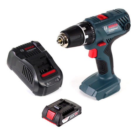 Bosch GSR 18V-21 Akku Bohrschrauber 18V 55Nm + 1x Akku 2,0Ah + Ladegerät - Toolbrothers