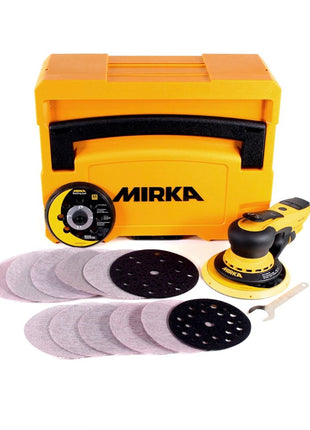 Mirka DEROS 5650CV Exzenterschleifer 125mm/150mm 5,0 Hub Brushless + systainer ( MID5650202CA ) + 110x Schleifscheiben - Toolbrothers