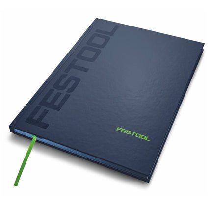 Festool Hardcover Notizbuch ( 498866 ) 200 Seiten inkl. Lesezeichen, Notizblock, Heft
