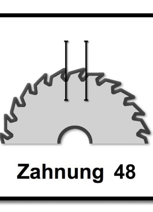 Bosch Kreissägeblatt Standard for Wood 250 x 2,2 x 30 mm 48 Zähne (2x 2608837728 ) - Toolbrothers