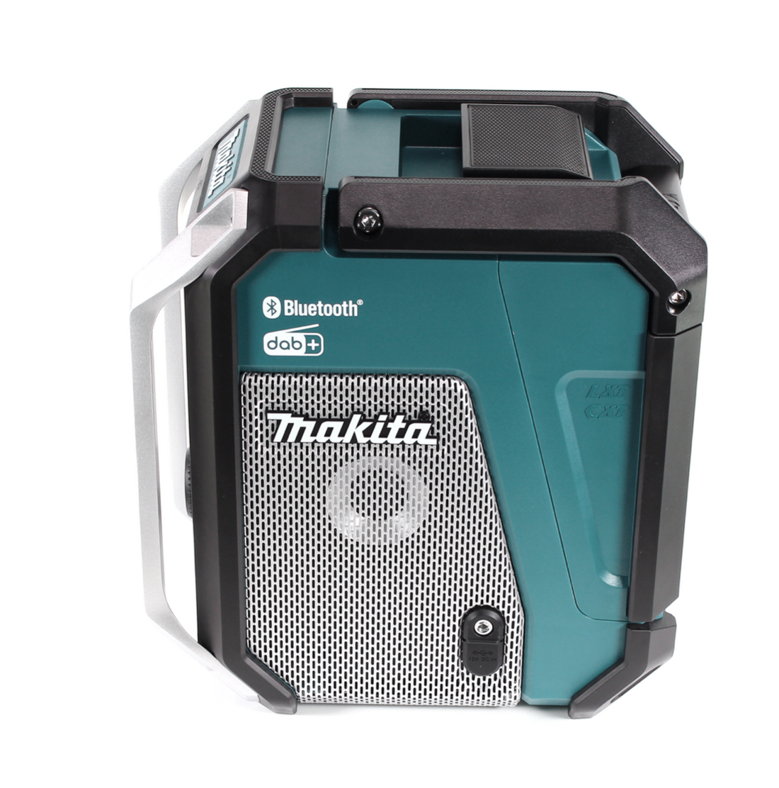 Makita DMR 115 – akumulatorowe radio budowlane 12–18 V, FM, DAB+, AUX, Bluetooth, Solo – bez akumulatora, bez ładowarki