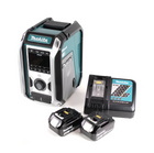 Makita DMR 115 RM Akku Baustellenradio 12V - 18V  Bluetooth DAB+ IP65 + 2x Akku 4,0 Ah + Ladegerät - Toolbrothers