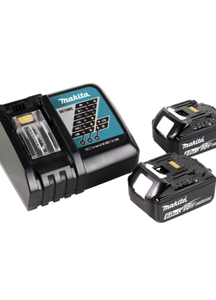 Makita DMR 115 RG Akku Baustellenradio 12V - 18V  Bluetooth DAB+ IP65- + 2x Akku 6,0 Ah + Ladegerät - Toolbrothers