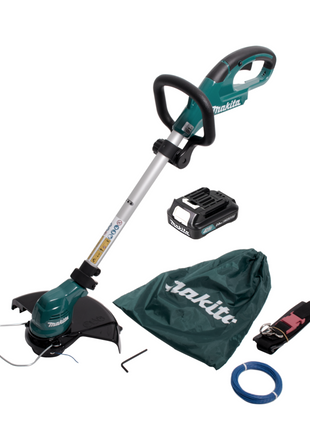 Makita UR 100 DA1 Akku Rasentrimmer 10,8V + 1x Akku 2,0Ah + 1x Fadenkopf und Zubehör - ohne Lader - Toolbrothers