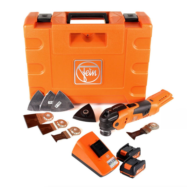 FEIN AFMT 12 QSL MultiTalent Multifunktionswerkzeug  Akku Oszillierer 12V Starlock Plus + 2x Akku 3,0Ah + Ladegerät + Koffer - Toolbrothers