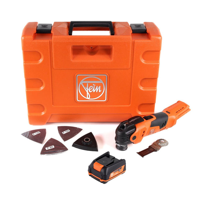 FEIN AFMT 12 QSL MultiTalent Select Akku Oszillierer 12V Starlock Plus + 1x Akku 3,0Ah + Koffer - ohne Ladegerät - Toolbrothers