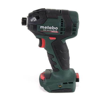 Metabo SSD 18 LTX 200 BL Akku Schlagschrauber 18V 200Nm 1/4" Brushless Solo ( 602396890 ) - ohne Akku, ohne Ladegerät - Toolbrothers