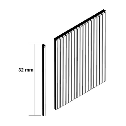 Makita AF 506 Druckluft Stauchkopfnagler 15-50mm 4,3-8,3bar + 5000x Stauchkopfnagel 32mm galvanisiert + Koffer - Toolbrothers