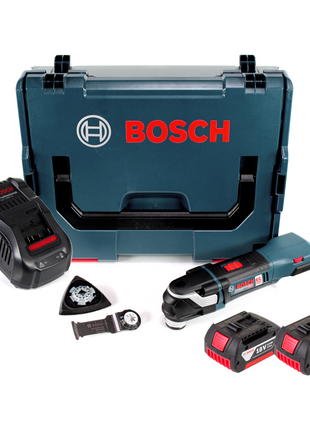 Bosch GOP 18V-28 Akku Multi-Cutter 18V Brushless StarlockPlus + 2x Akku 3,0Ah + Ladegerät + L-Boxx - Toolbrothers