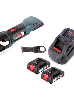 Bosch GOP 18V-28 Akku Multi-Cutter 18V StarlockPlus Brushless + 2x Akku 2,0Ah + Ladegerät - Toolbrothers