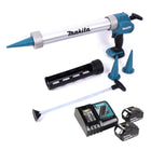 Makita DCG 180 RTX Akku Kartuschenpistole 18 V + 2x Akku 5,0 Ah + 1x Ladegerät - Toolbrothers