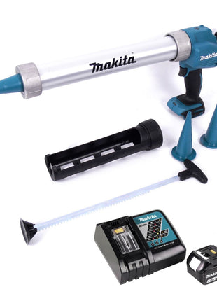 Makita DCG 180 RT1X Akku Kartuschenpistole 18 V + 1x Akku 5,0 Ah + Ladegerät - Toolbrothers