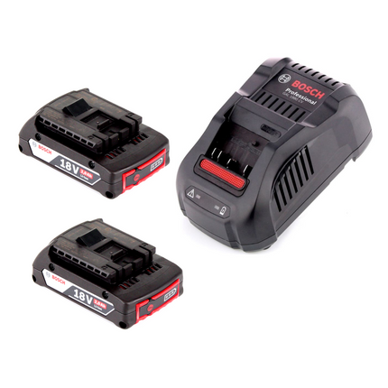 Bosch GSS 18V-10 Akku Schwingschleifer 18V + 2x Akku 2,0Ah + Ladegerät + L-Boxx - Toolbrothers