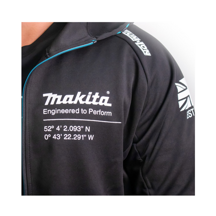 Makita Kapuze / Hoodie Jacke L Polyester Arbeit und Freizeit ( 98P1818-L ) - Toolbrothers