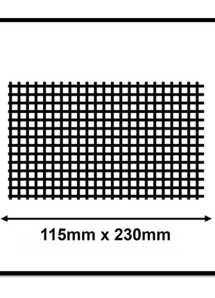 Mirka ABRANET Schleifstreifen Grip 115x230mm P240 50 Stk. ( 5411205025 ) - Toolbrothers