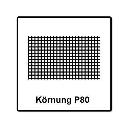 Mirka ABRANET 70x198mm Grip P80, 50/Pack ( 5415005080 ) - Toolbrothers