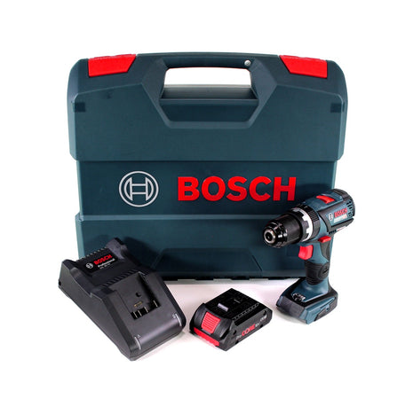 Bosch GSB 18V-60 C Akku Schlagbohrschrauber 18V 60Nm Brushless + 1x Akku 4,0Ah + Ladegerät + L-Case - Toolbrothers