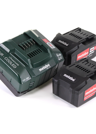 Metabo Akku Basis Set 18V mit 2x Akku 5,2Ah + Ladegerät ASC 145 ( 685051000 ) - Toolbrothers