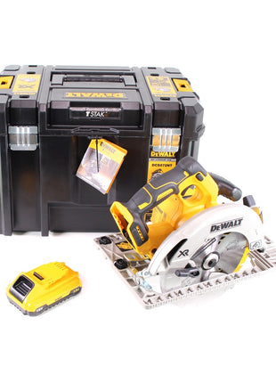 DeWalt DCS 572 NT Akku Handkreissäge 18V 184 x 16 mm + 1x Akku 3,0Ah + T-STAK - ohne Ladegerät - Toolbrothers