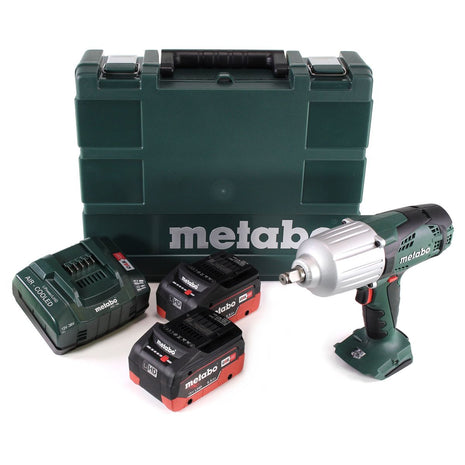 Metabo SSW 18 LTX 600 Akku Schlagschrauber 18V ( 602198660 ) 600Nm 1/2" + 2x LIHD Akku 5,5Ah + Ladegerät + Koffer - Toolbrothers