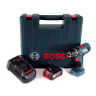 Bosch Professional GSR 18V-21 Akku Bohrschrauber 18V 55Nm + 1x Akku 3,0Ah + Ladegerät + Koffer - Toolbrothers
