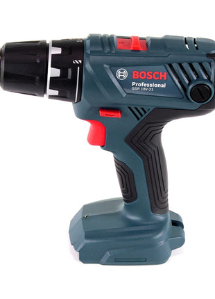 Bosch Professional GSR 18V-21 Akku Bohrschrauber 18V 55Nm + 1x Akku 6,0Ah + Koffer - ohne Ladegerät