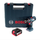 Bosch Professional GSR 18V-21 Akku Bohrschrauber 18V 55Nm + 1x Akku 6,0Ah + Koffer - ohne Ladegerät