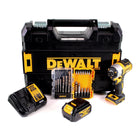 DeWalt DCF 887 M1T Akku Schlagschrauber 18 V 205 Nm Brushless + 1x Akku 4,0 Ah + Ladegerät + 19 tlg. Bit Bohrer Set + TSTAK