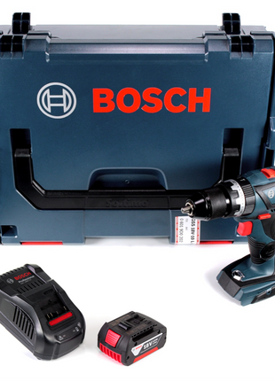 Bosch GSR 18V-60 C Akku Bohrschrauber 18V 60Nm Brushless + L-Boxx ( 06019G1103 ) + 1x 3,0Ah Akku + Ladegerät