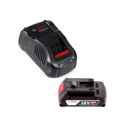 Bosch GSB 18V-85 C akumulatorowa wiertarko-wkrętarka udarowa 18V 85Nm 1/2" bezszczotkowa + 1x akumulator 2.0Ah + ładowarka + L-Boxx