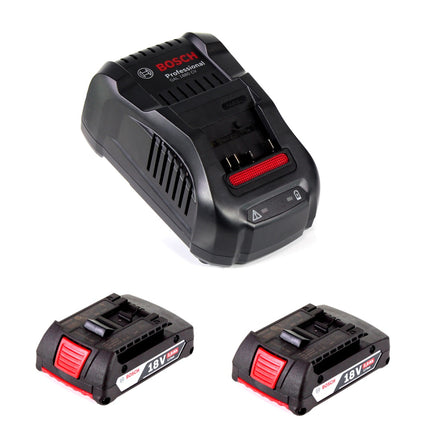 Akumulatorowy klucz udarowy Bosch GDR 18V-160 18V 160Nm + 2x akumulator 2.0Ah + ładowarka + L-Boxx