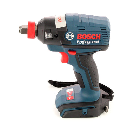 Bosch GDX 18V-200 C Akku Drehschlagschrauber 18V 200Nm Brushless + GCY 30-4 Bluetooth Connectivity Modul + 1x Akku 3,0Ah + Ladegerät + L-Boxx