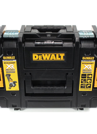 Amoladora angular a batería DeWalt DCG 405 FNT 18V 125mm sin escobillas + disco de corte + TSTAK - sin batería, sin cargador